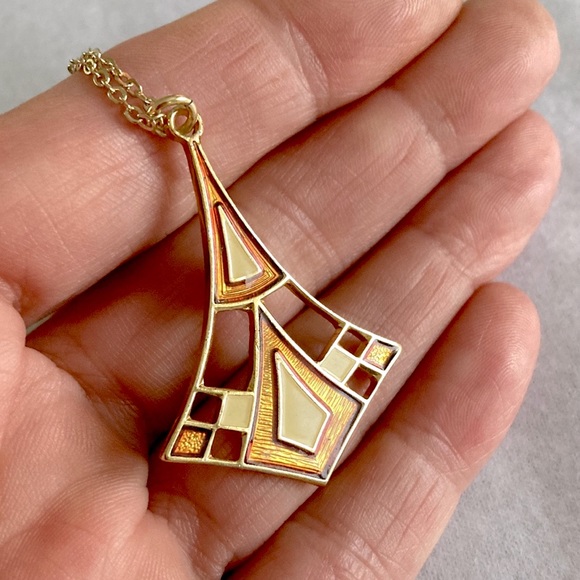 Vintage 90’s NWT resin pendant ( deadstock) - Picture 3 of 4